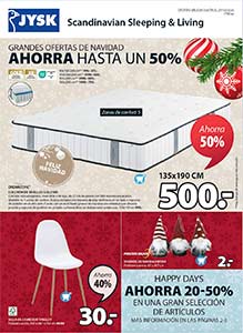 JYSK - Grandes ofertas (14/12/2023 - 27/12/2023)